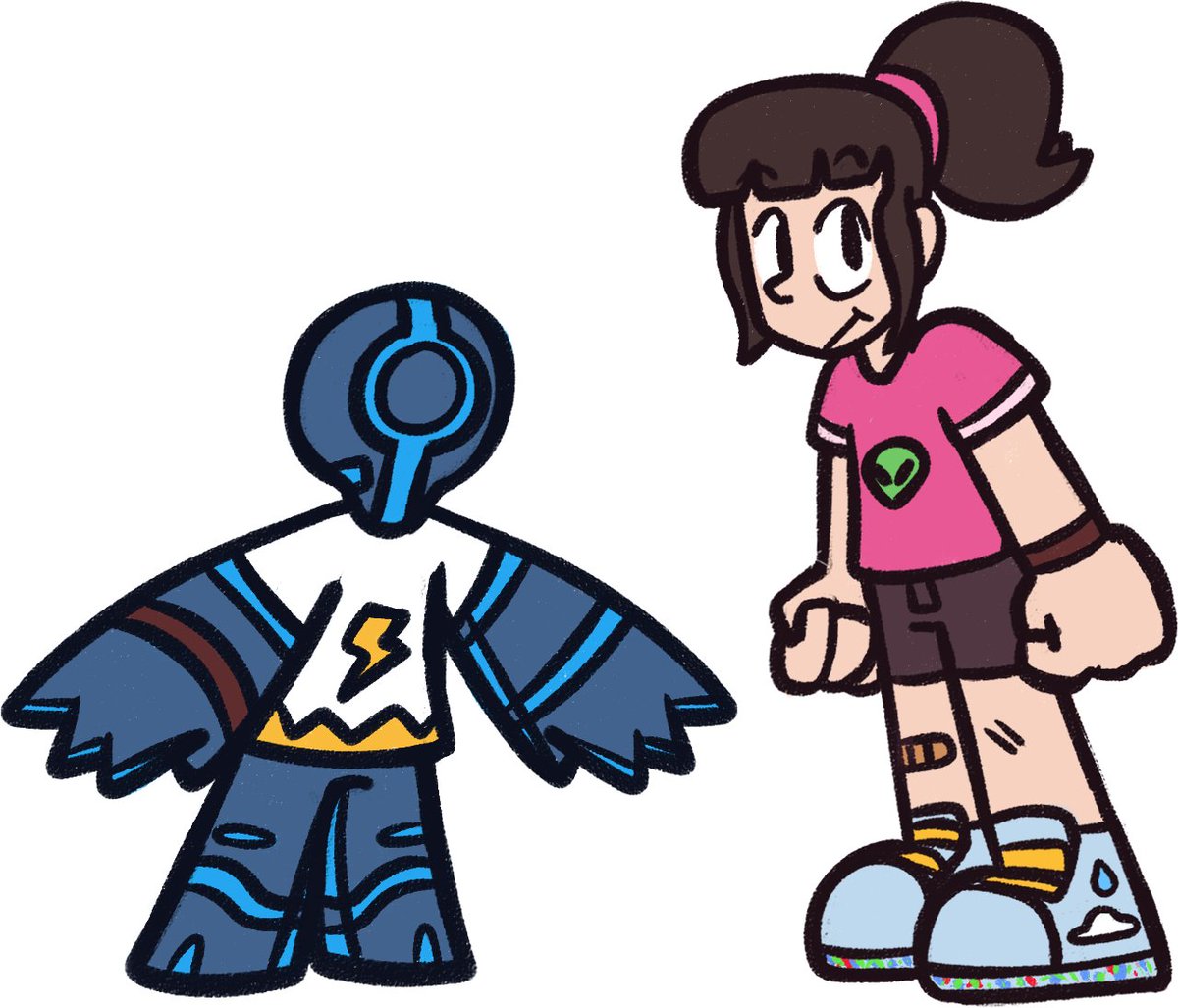 Josuerick333's tweet image. Posting the design of my sillies when they were 10 for the comic Im starting about them 💥