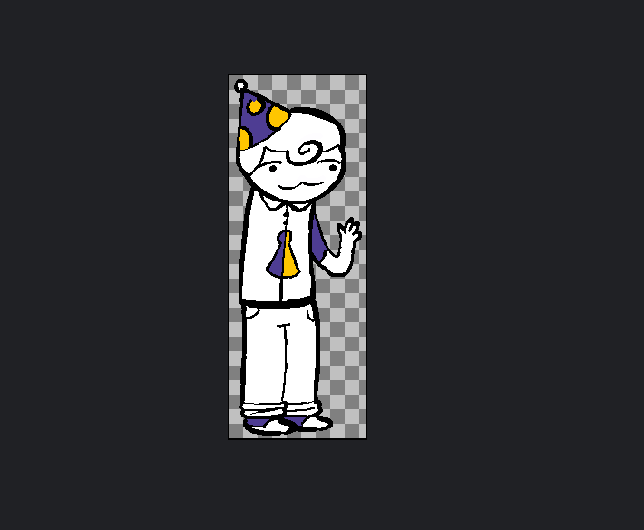 I did initally want to make a MSPFA styled thing celebrating the original goal being surpassed but I just didn't have the time to, there was 2 pages made I think but they're lost media. 
Maybe they'll turn up one day! 

Here's poob's sprite
