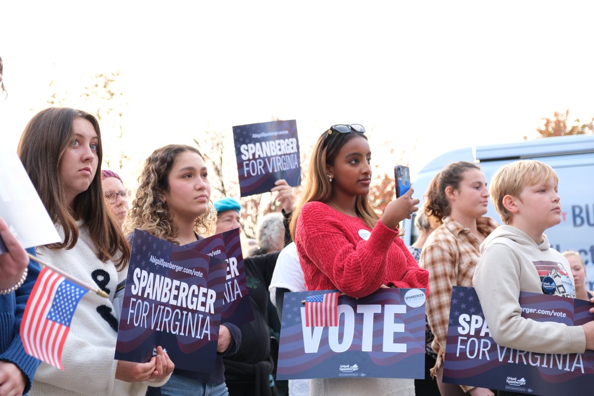 Virginia — 24 hours from now, polls will be closed. Make sure you get out and VOTE between 6AM and 7PM and elect VA Dems!

Let’s do this, Virginia💙
