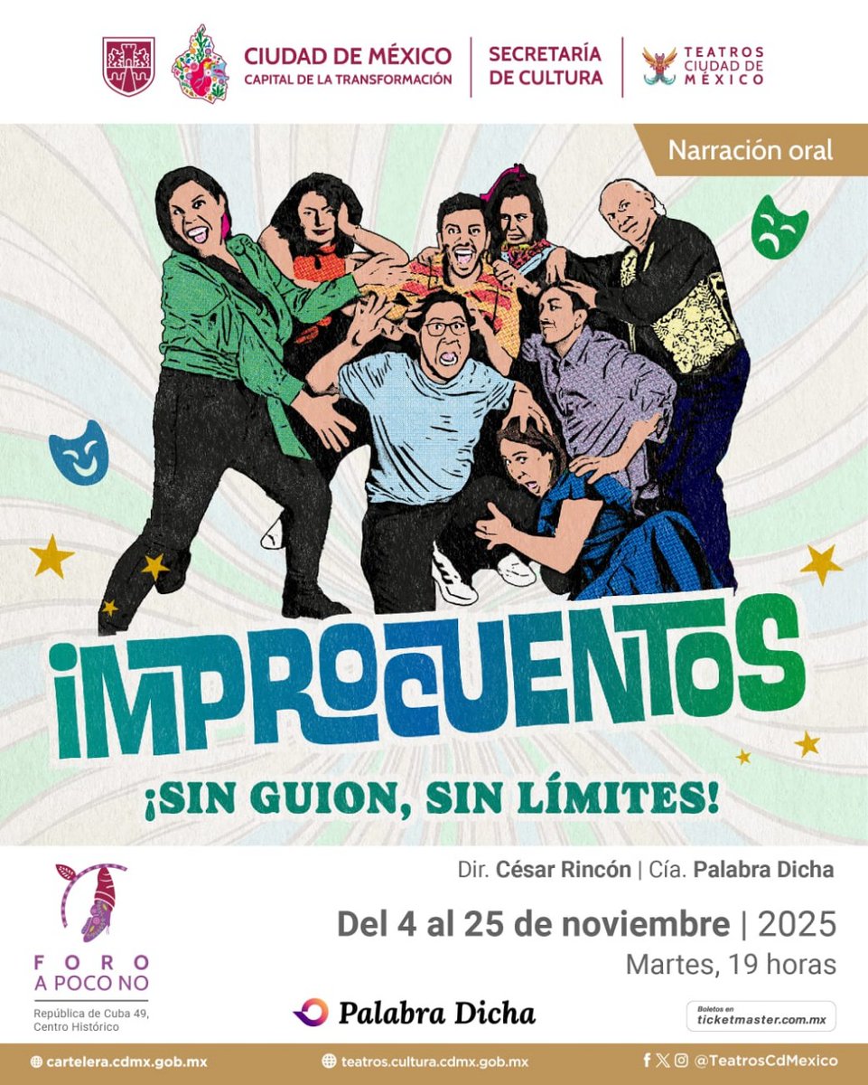 LupitaBilly's tweet photo. Para mañana 3 #pasesdobles #improcuentos en #foroapocono del @TeatrosCdMexico
✅Deja pantallazos que me sigues en #fb y #ig #lachichadelteatro
✅ Da #rt y ❤️ a las publicaciones
✅Nombre completo https://t.co/odKHwDKXrH