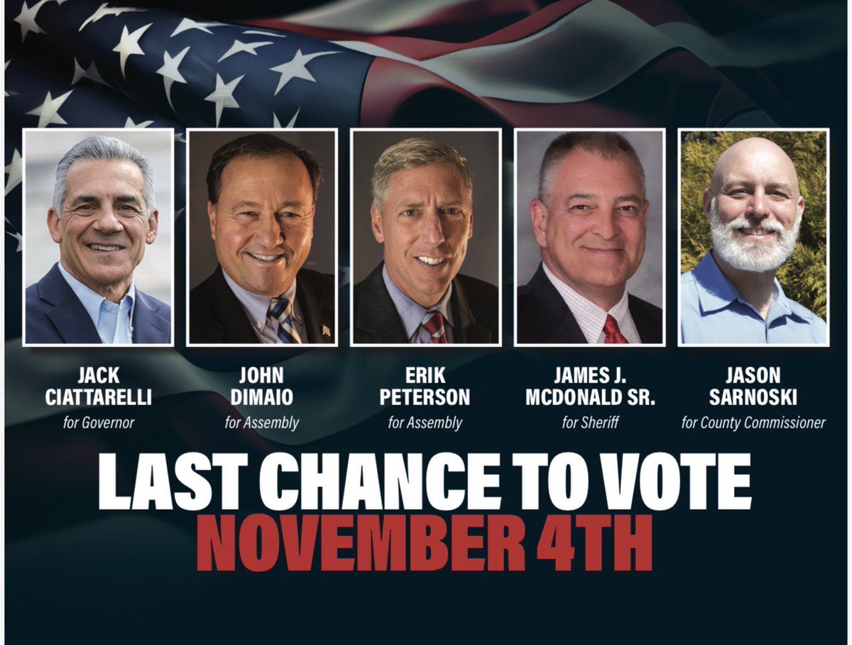 Tomorrow, November 4th, is Election Day and we're asking you to go out and vote for our Republican candidates on the ballot.

This election is too important to sit out so please make sure you make a plan to vote between the hours of 6am-8pm at your designated polling location.