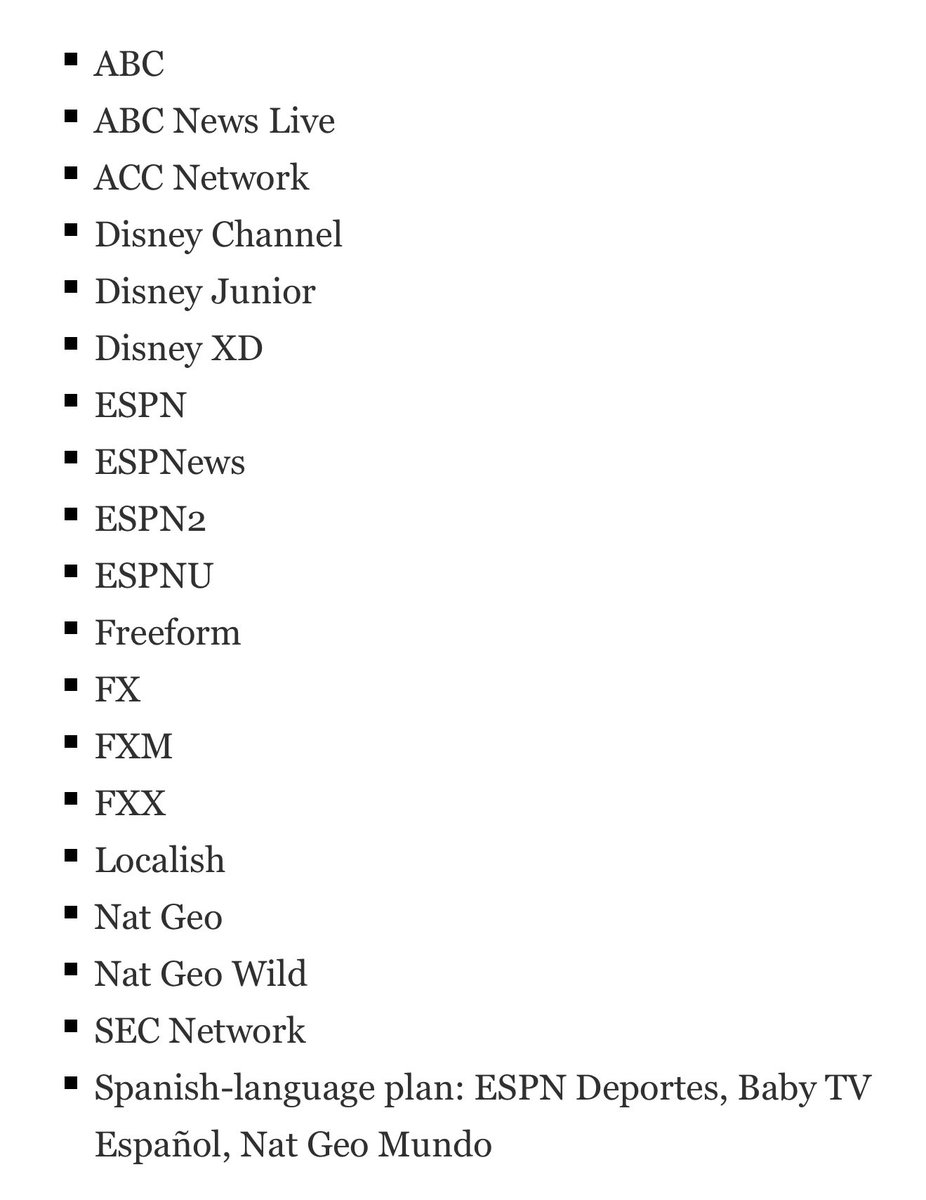 wayneindy's tweet image. Thanks @espn for being a dick &amp;amp; screwing your fans out of content, especially football like @ncaa &amp;amp; @nfl, for not agreeing to a deal with @YouTubeTV. You clearly care more about $$ than the people who have kept you on the air. Greedy POS!! You took all these channels off my…