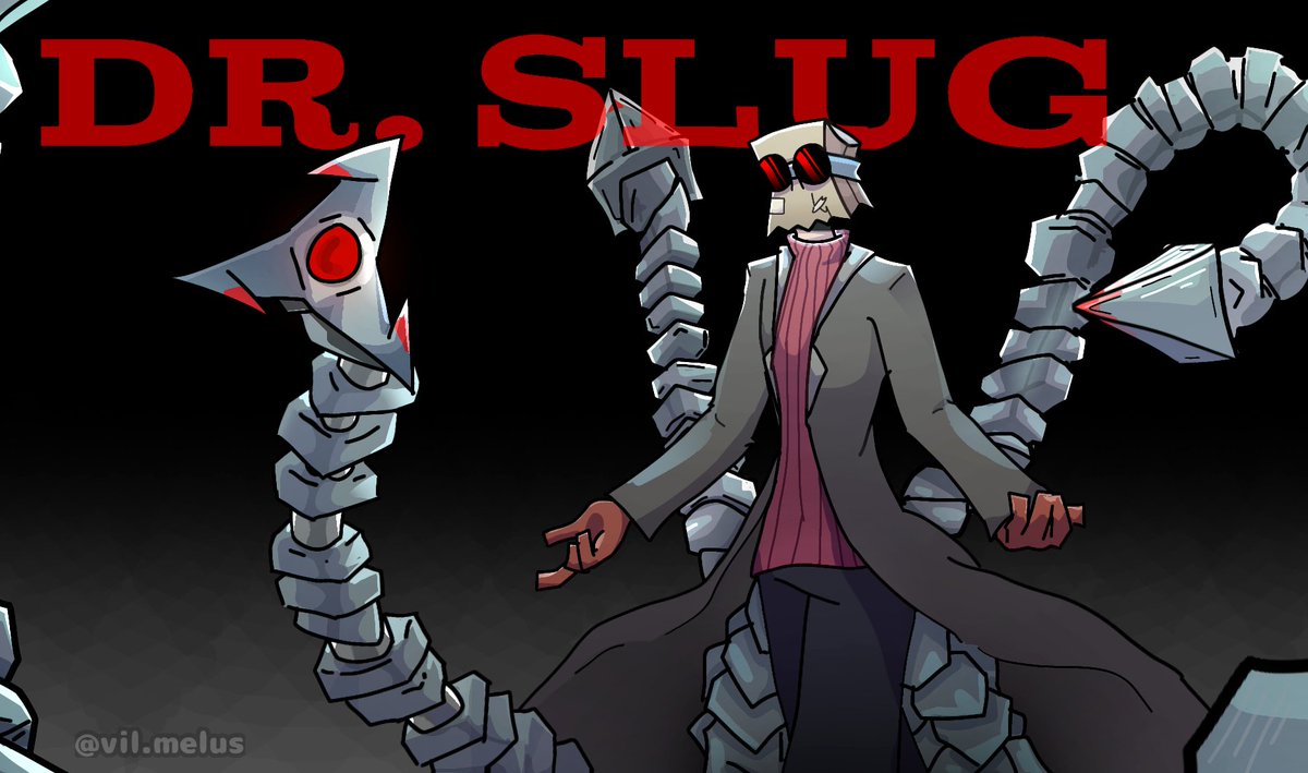 Vilmelus's tweet photo. HELL YEAH! DR SLUG

#DrSlug #Villainous #Villanous #Heroic https://t.co/MfoU6GzbiI