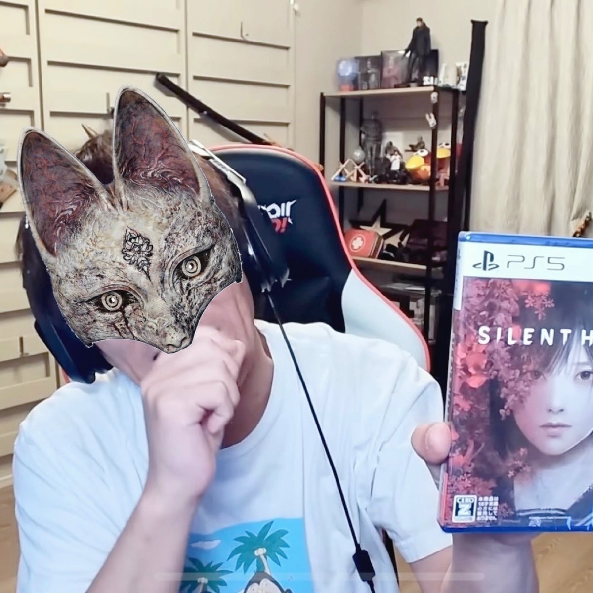 もちろんこの方につけさせていただきます𓃥
視界ちっちゃい.ᐟ

#サイレントヒルf
#いい推しの日 
#EIKOGO