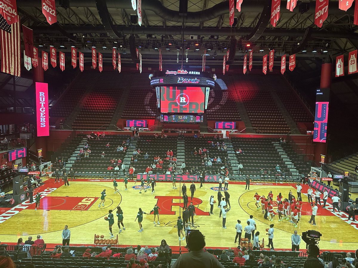 Season opener for the Rutgers women’s basketball team at Jersey Mike’s Arena. Tip off set for 7:00 pm against the Wagner Seahawks