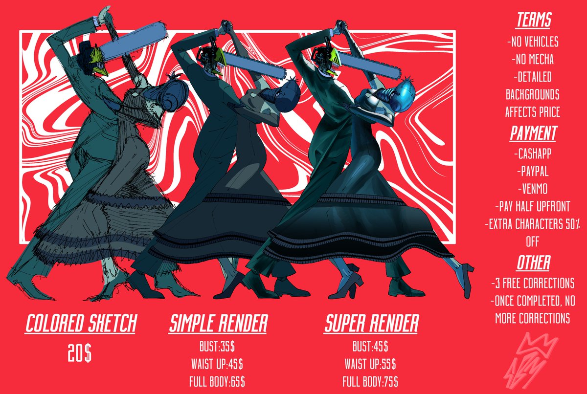 DM IF INTERESTED, STARTING WITH 3 SLOTS!