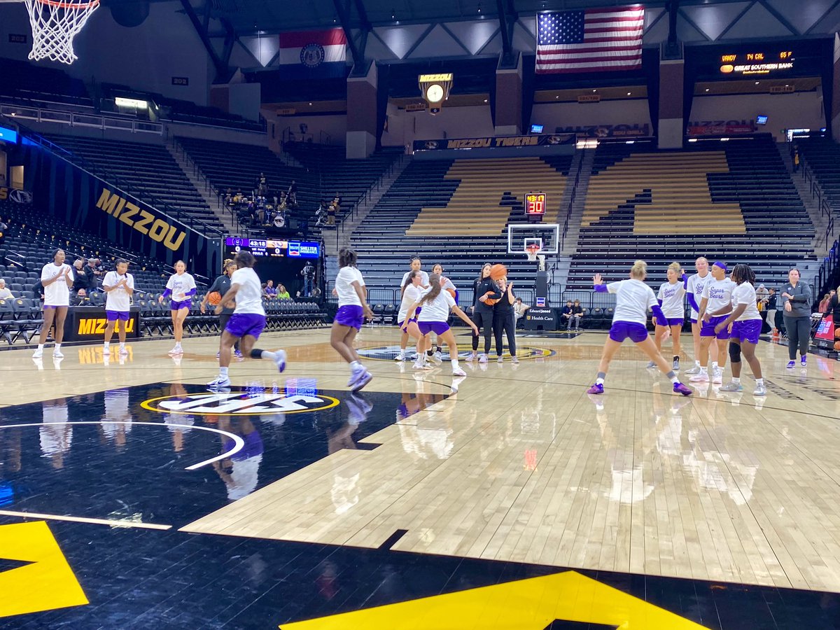 Welcome to Mizzou Arena for the 2025-26 season opener for the @UCAWBB Sugar Bears! Tune in at 6:10 pm on <a href="/TheBear91_3/">The NEW Bear 91.3, KUCA-FM!</a>, UCA.edu/KUCA, &amp; streaming thru the TuneIn app as the Sugar Bears take on Mizzou! Starting my 20th season on the mic for this program! #BearClawsUp
