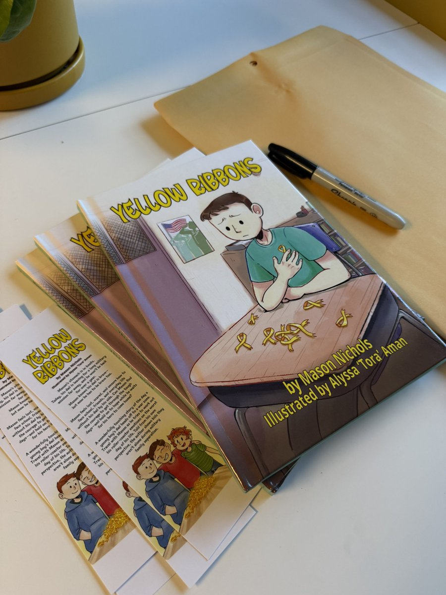 nicholsandime's tweet image. 🎗️My book comes out tomorrow! This project means so much to me. It’s about my experience before my dad’s deployment and the support I found through my school and community. nicholsandime.com 
@CrimDragPublish #militarylife #deployment #militarychild