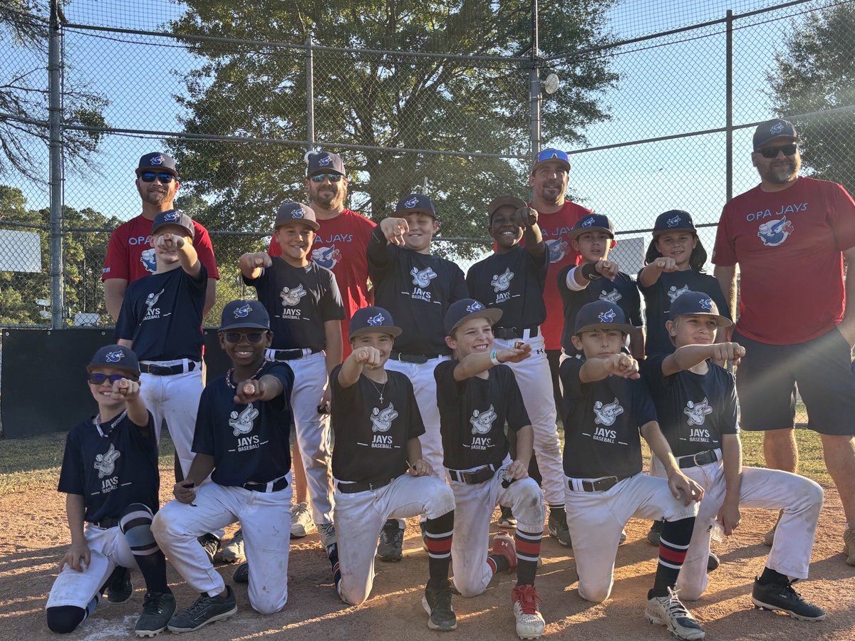 Congratulations to 10u JAYS - Lutz for their End of Season Tournament Bracket Championship win 🔥

Great Day to be a JAY 🐦

#opajays
#jaysbaseball
#onepercentacademy