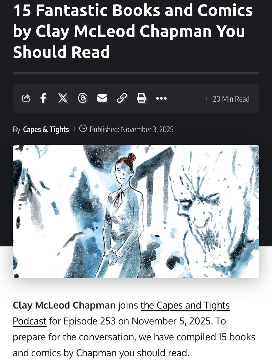 Clay McLeod Chapman tweet media