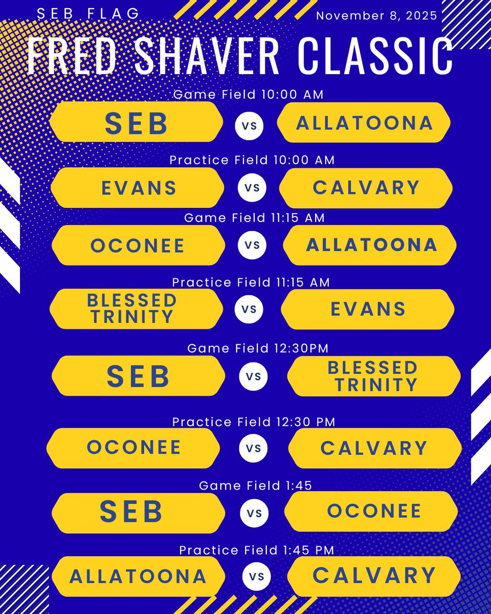 SEB flag is back in action this week