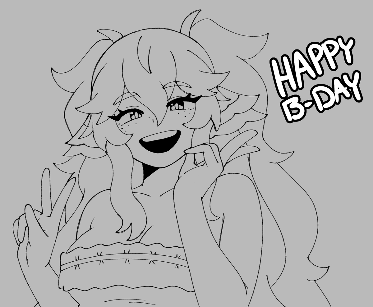 OMFG LOOK AT THIS!!

THANK YOU SO MUCH <a href="/dynobluevt/">Dyno⚡️Dinosaur Vtuber</a> FOR THIS BIRTHDAY SKETCH!!! 

I LOVE IT SO MUCH!! 😭