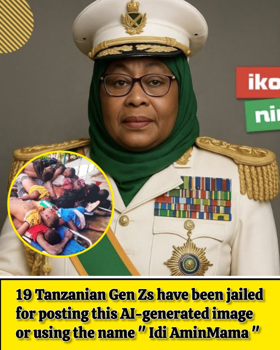 soloincc's tweet image. Just picture this, being silenced for calling a dictator, dictator.

#Tanzania #samia