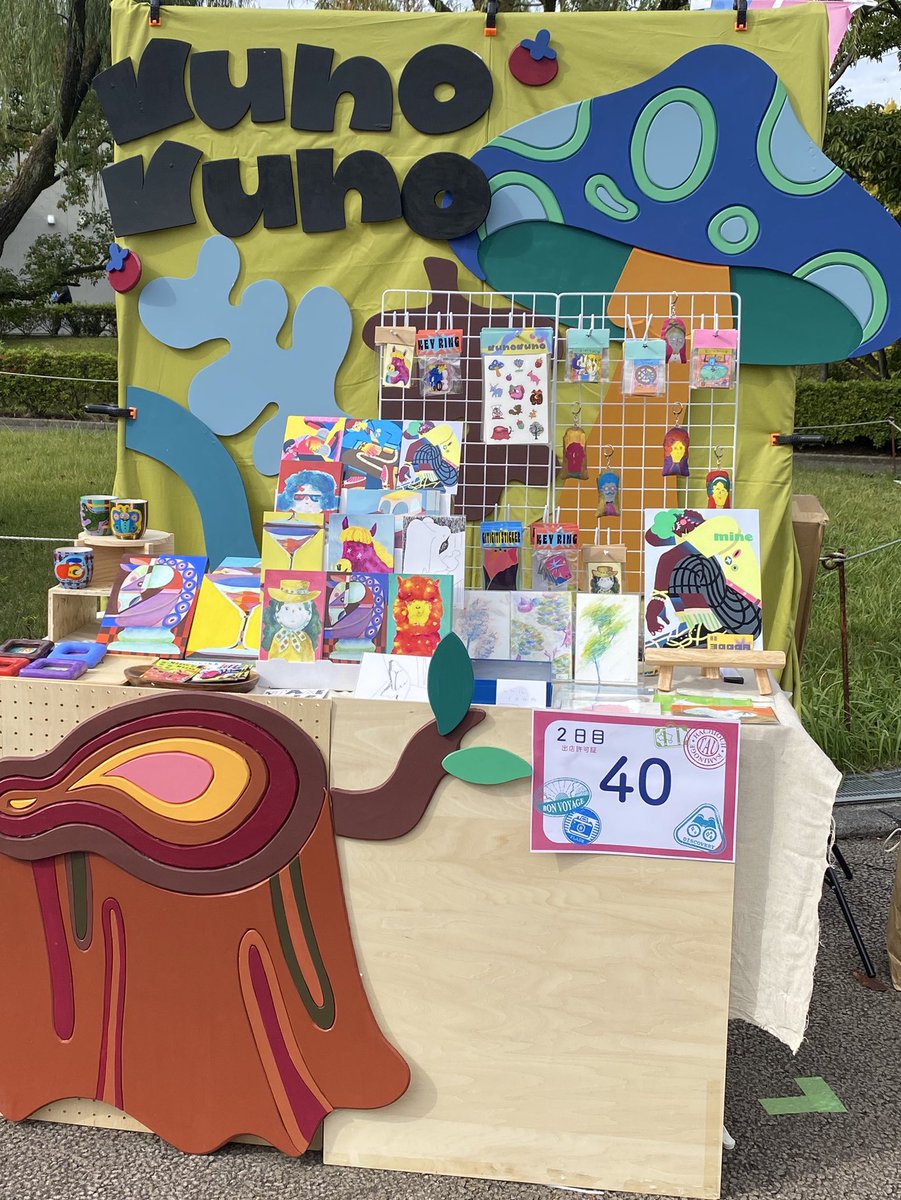 rint0kai's tweet image. 芸祭二日間ありがとうございました~🌟
たくさんの方がブースや作品を見て可愛いと言っていただきとても嬉しい気持ちの2日間になりました‼️
来年も作品蓄えて出店したい😼🌹