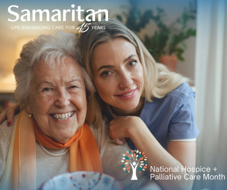 SamaritanNJ's tweet image. November is National Hospice and Palliative Care Month. For 45 years, Samaritan has been providing comfort, dignity, and compassionate life-enhancing care to patients and families in #SouthJersey.
#WeSeeTheWholeYou #HospiceMonth #PalliativeCare #HAPCM