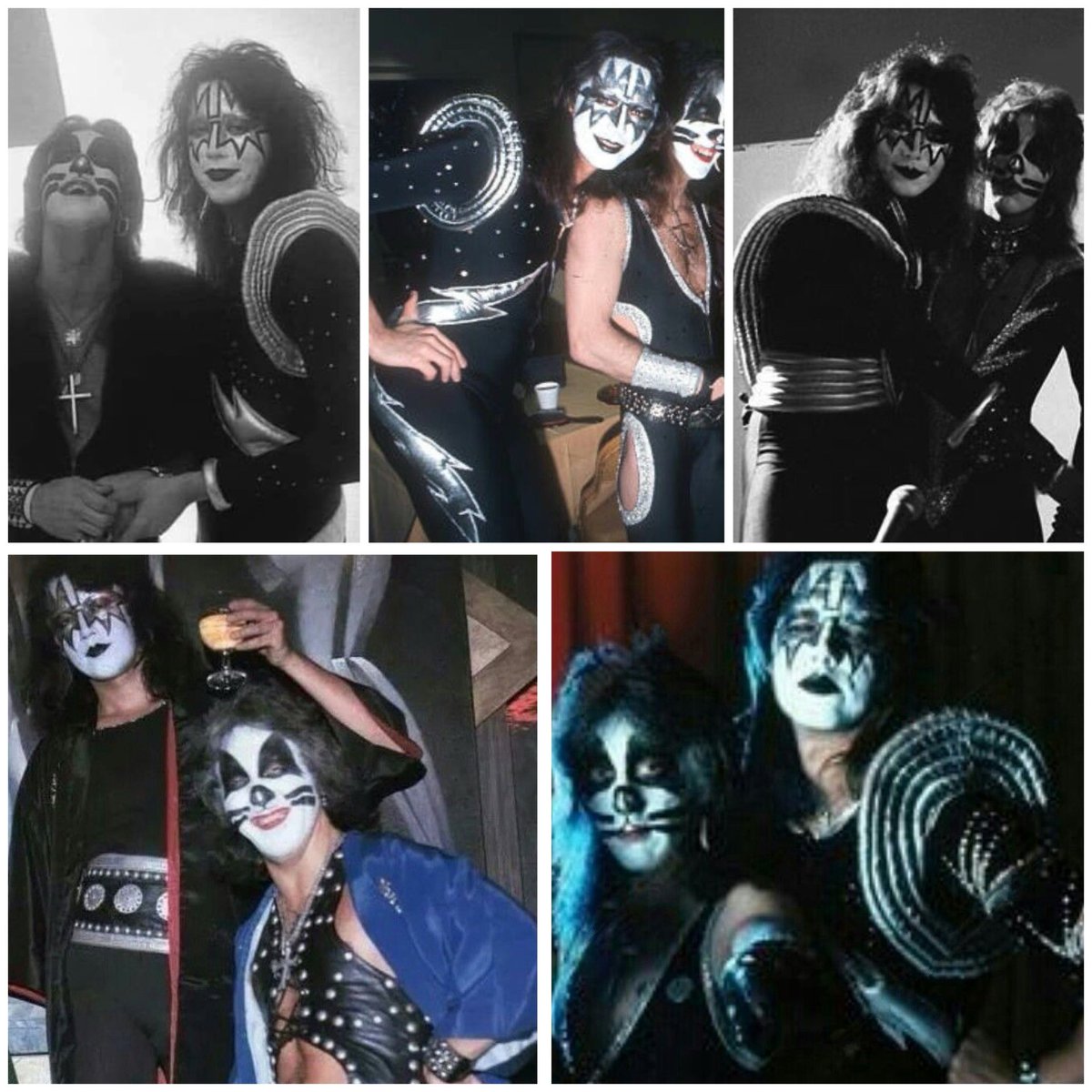rebelwithyou's tweet image. Best buddies 🥁🎸💙
#Kiss #kissArmy @ace_frehley #PeterCriss #Catnan #Spaceman