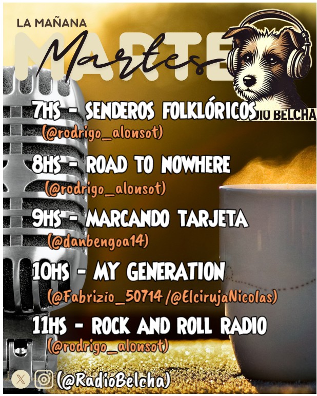 🟨🐞La mañana es con <a href="/rodrigo_alonsot/">Rodrigo Alonso</a>, <a href="/danbengoa14/">Daniel Bengoa</a>, <a href="/Fabrizio_50714/">Fabri210</a> y <a href="/ElcirujaNicolas/">Nicolás Hidalgo</a>