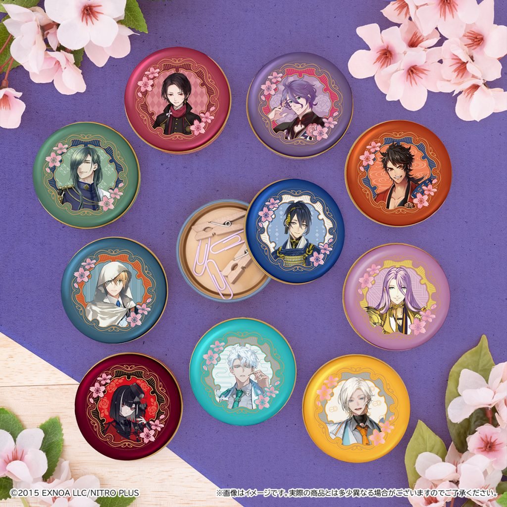 2026年3月下旬発売 プチキャン 刀剣乱舞ONLINE 其の1 缶のデザインは