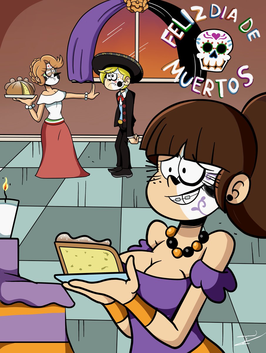 Pepemay9315's tweet image. Un poco tarde el dibujo pero nunca es tarde para recordar a los que se nos adelantaron

FELIZ DIA DE MUERTOS 💀
#DiaDeMuertos #TheLoudHouse #drawing