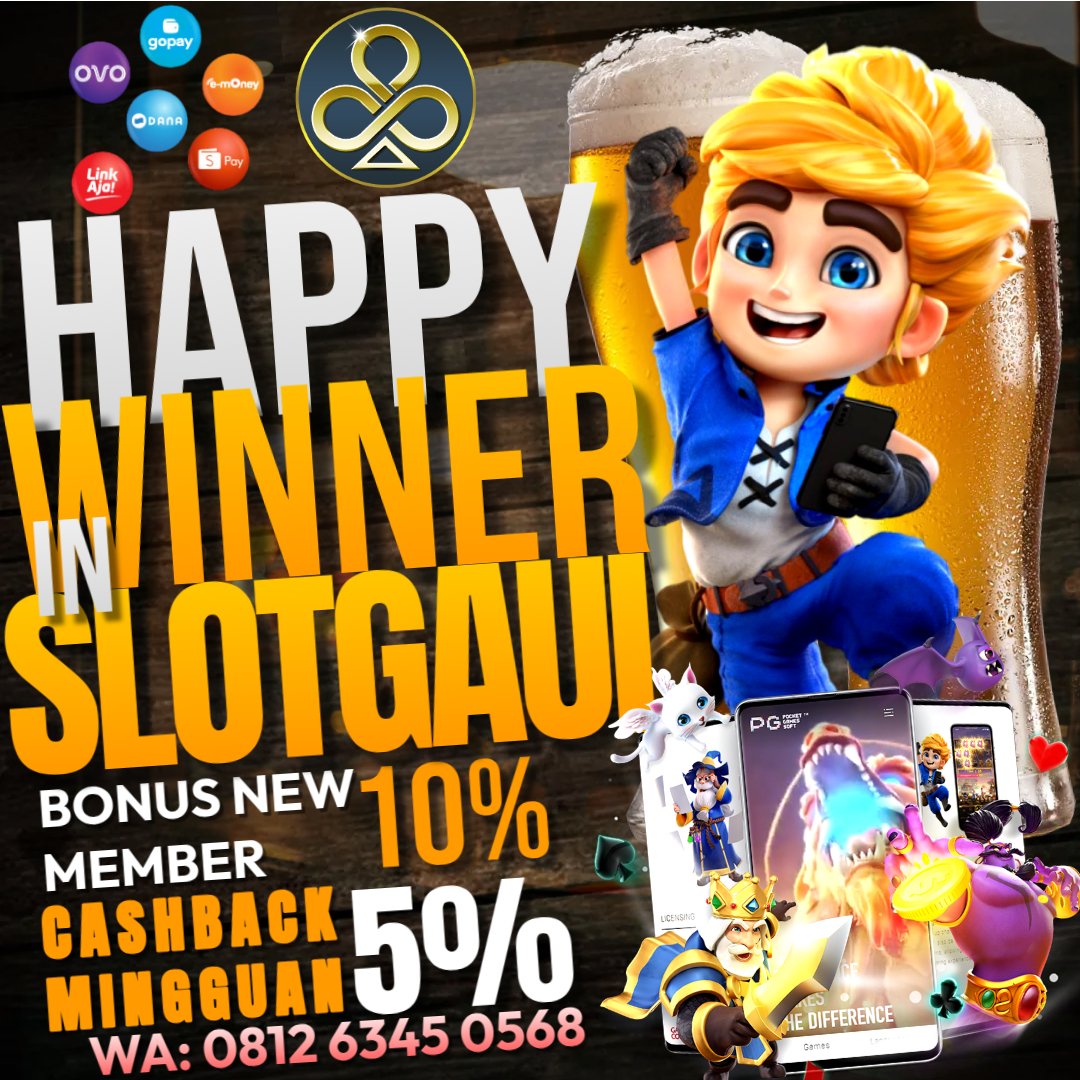 indobetking's tweet photo. WINNER IN SLOTGAUL - SLOTGAUL GACOR 
Selamat datang di SLOTGAUL situs gacor game online dengan penawaran ribuan game eksklusif, menang di slotgaul sudah hal biasa pagi para member setia di slotgaul. #slotgaul #winslotgaul #menangslotgaul #slotgaulgacor #slotgaulwinner #slotonline https://t.co/DifrG7I97N