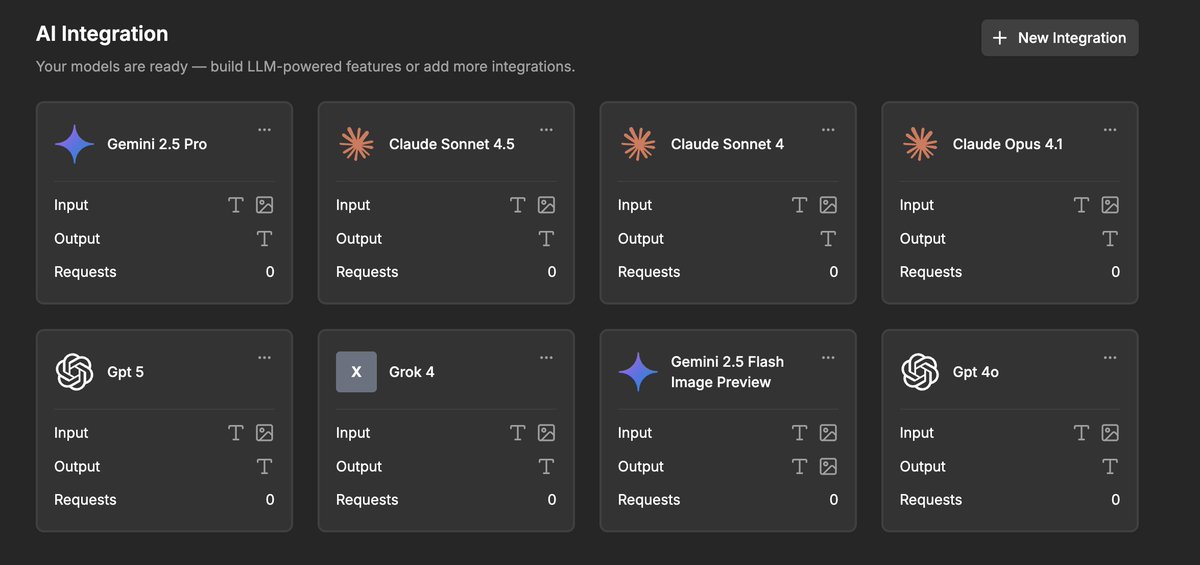 This might be the fastest way to add AI features to your vibe-coded app

If you’re building a gen-image feature, you’ll probably need Gemini (or whatever model you like)

What surprised me was: in Cursor you can literally just say the model name, and it sets up the API + client