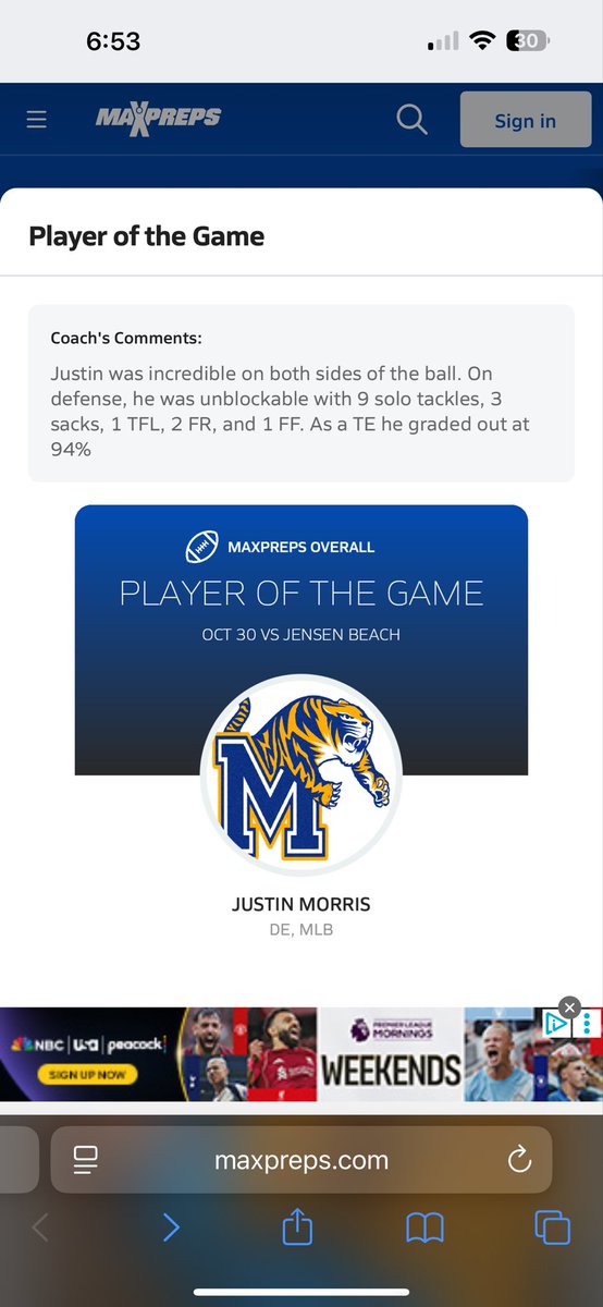 Justin Morris tweet media