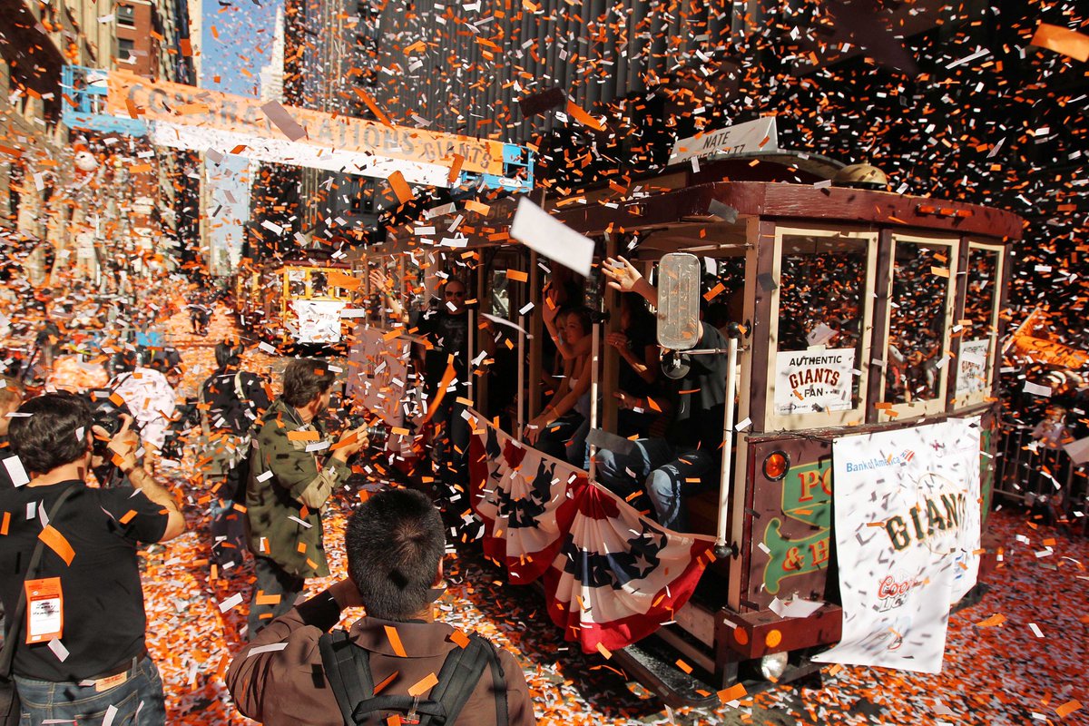 There was a much better parade on this day 15 years ago.