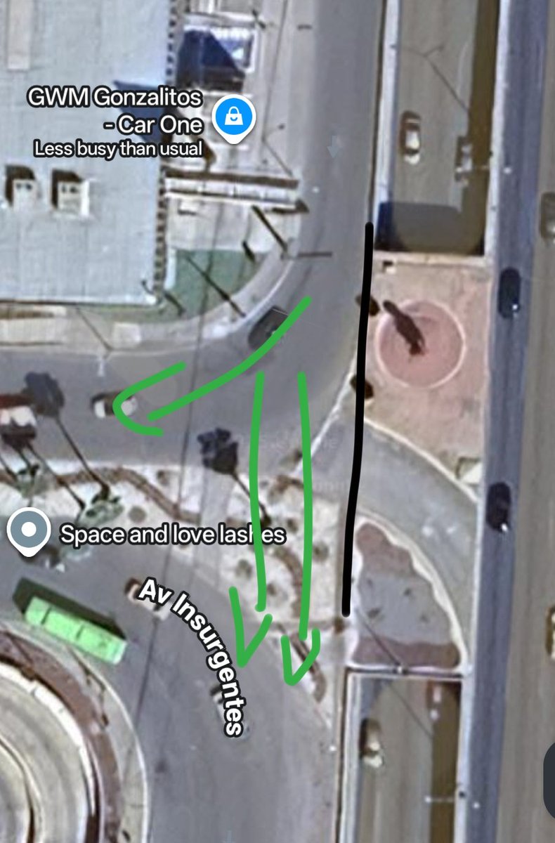 Jn_ito's tweet photo. @AdrianDeLaGarza @movilidad_mty @Cicmty @elnorte
Hola sería conveniente que este acceso fuese cerrado para que el retorno a Gonzalitos sea continuo, y el acceso a la lateral desde Gonzalitos sea a través del acceso a insurgentes, abriendo la calle donde antes estaba un acceso https://t.co/LTzPpJ0Hzj