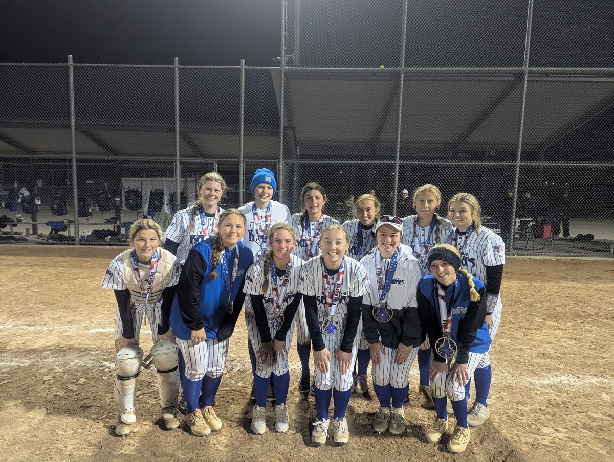 TK Hall captured the runner up spot in the middle flight at the Top Gun Select Invite this last weekend. The team came out on fire during Bracket Sunday with 4 ladies (Reece Hedberg, Annika Whitcomb, Kylie Kyle, Allisyn Wheeler) hitting above .500 for the day.
<a href="/OKWUeagles_SB/">OKWU Softball</a>