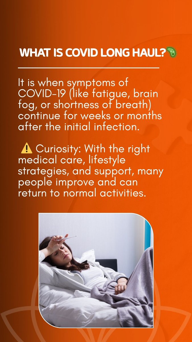 Text2MD's tweet image. 💭 Still feeling tired, foggy, or short of breath months after COVID?
You’re not alone — this could be Long COVID.
With the right care, lifestyle changes, and support, recovery is possible. 🌿
Let’s work together to get you back to feeling like yourself again.

#LongCOVID…