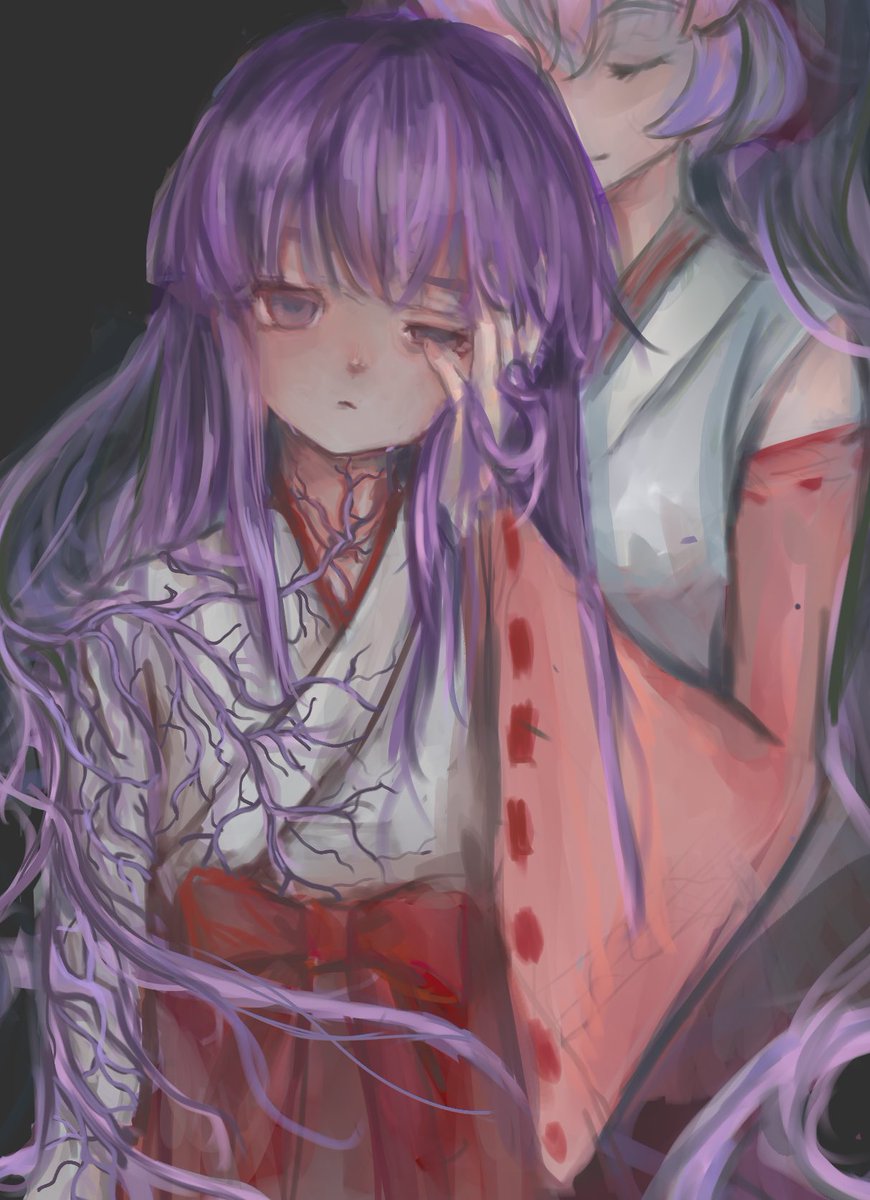 why is my hanyuu doing this to her rika ???/ #ひぐらしFA #rkgk