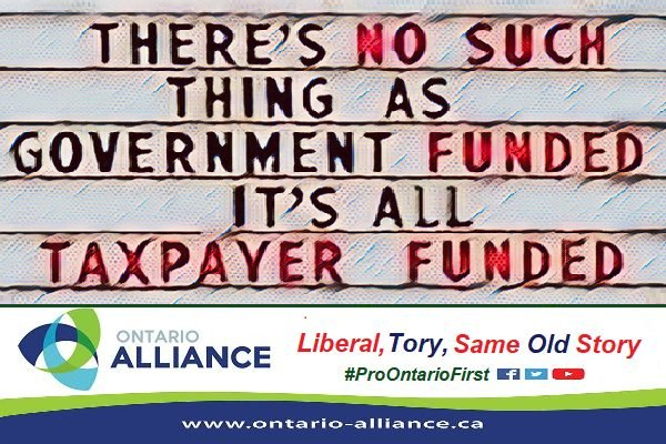 There is no such thing as government funded, it always is taxpayer funded, especially all the pay, perks &amp; gold plated public servant pensions those politicians, bureaucrats &amp; money wasted on foreign governments abroad, not spent on essential public services for citizens &amp;