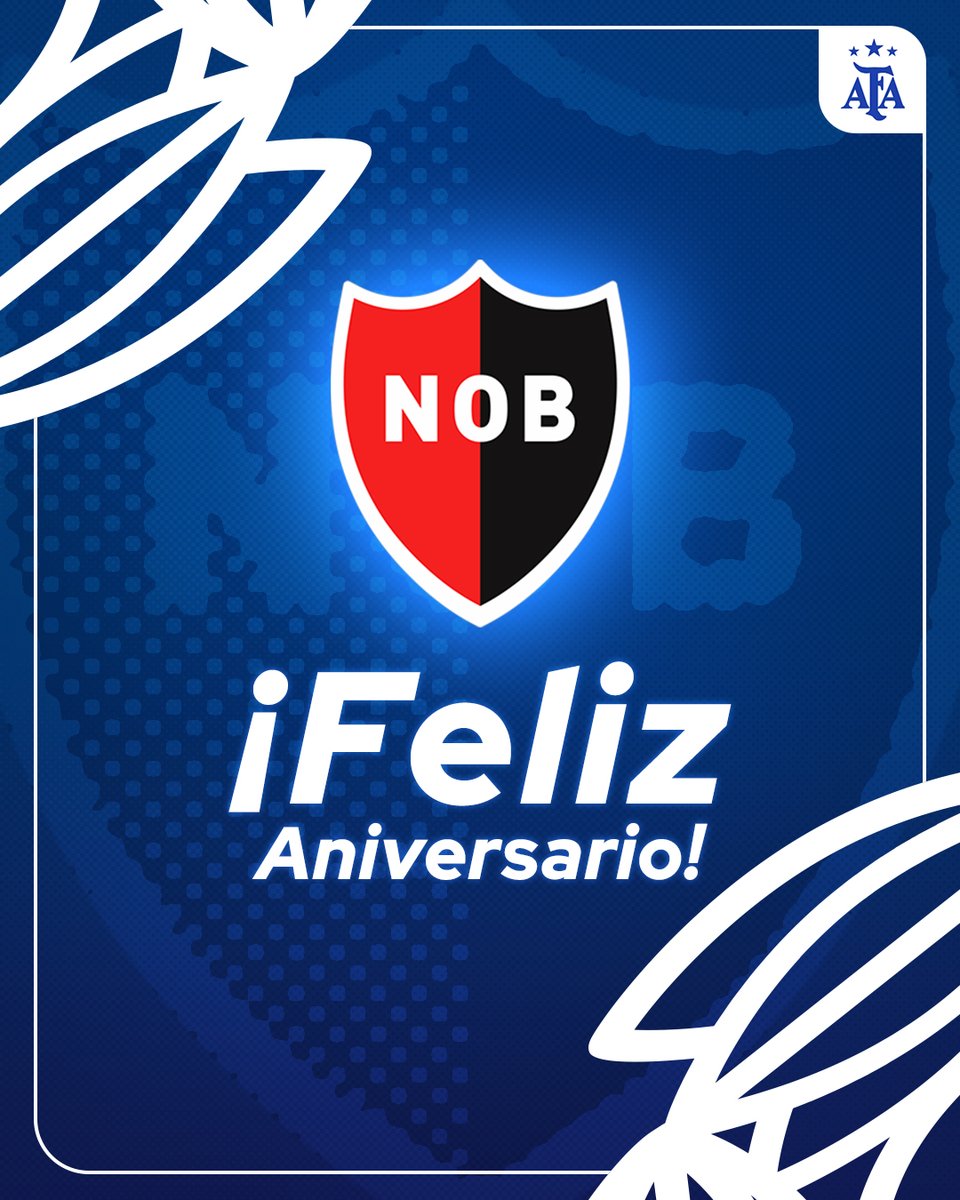 #HistoriaAFA - Aniversarios.
Feliz cumpleaños al Club Atlético Newell´s Old Boys;
Afectuoso abrazo a sus representantes oficiales en nuestra Comisión de Historia.
#GabrielaBodo #LeoVolpe #CristianVolpe 
#GarridoArmando 
<a href="/Newells/">Newell’s Old Boys</a> <a href="/Newells_Cultura/">Newell's Cultura</a>
#LaHistoriaNosUne
Ph: Prensa <a href="/afa/">AFA</a>