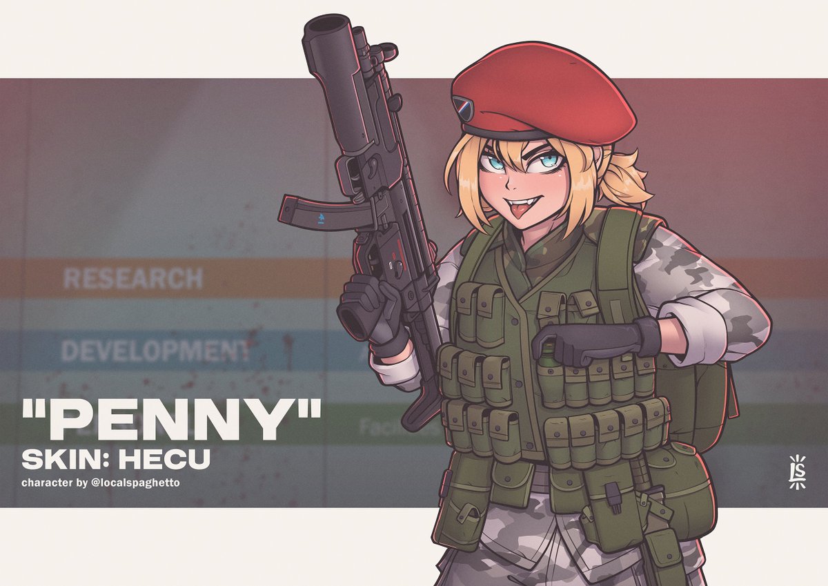 Guest starring Marina, <a href="/vm_flashback/">VFlashback (COMMISSIONS CLOSED)</a>'s universe-hopping marine (who in part inspired this piece!) 

And featuring my combat gremlin, Penny (yep, she was USMC before becoming part of MACVSOG!)

(2/2) ✅