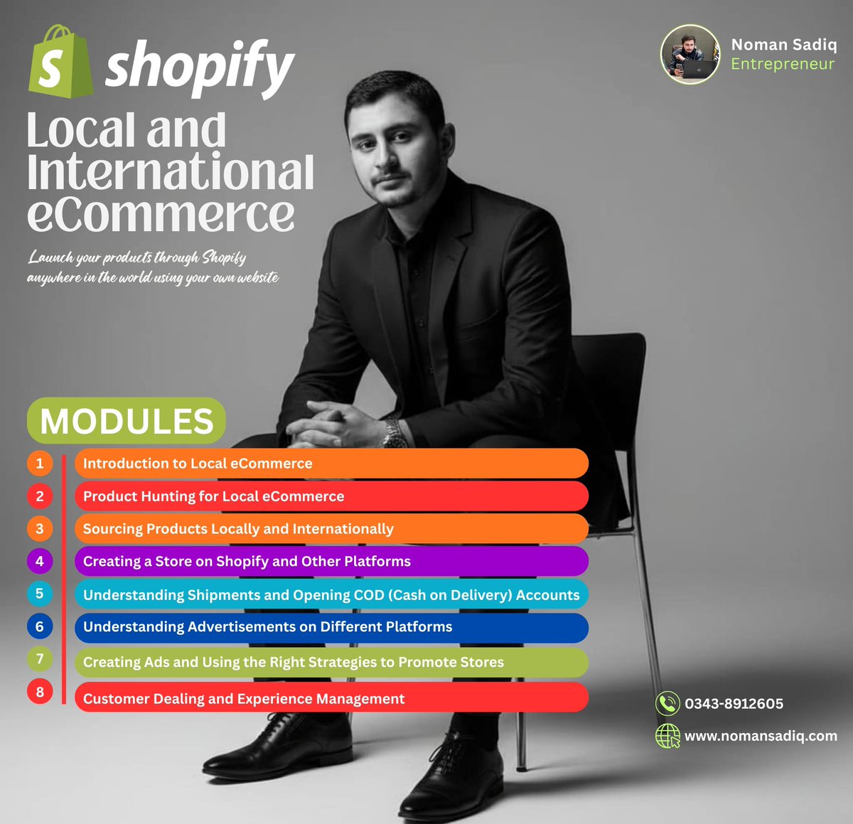 nomansaadiq's tweet photo. ✨🌍 Don’t keep your business local — take it to the world! 🚀💻
Turn your idea into a powerful Online Store 🛒📱 and start building your global brand today! 📈🔥

👉 Ready to learn E-commerce &amp; Shopify?
Message me now and start your journey! 💬🤝

#NomanSadiq https://t.co/a2hK813ujx