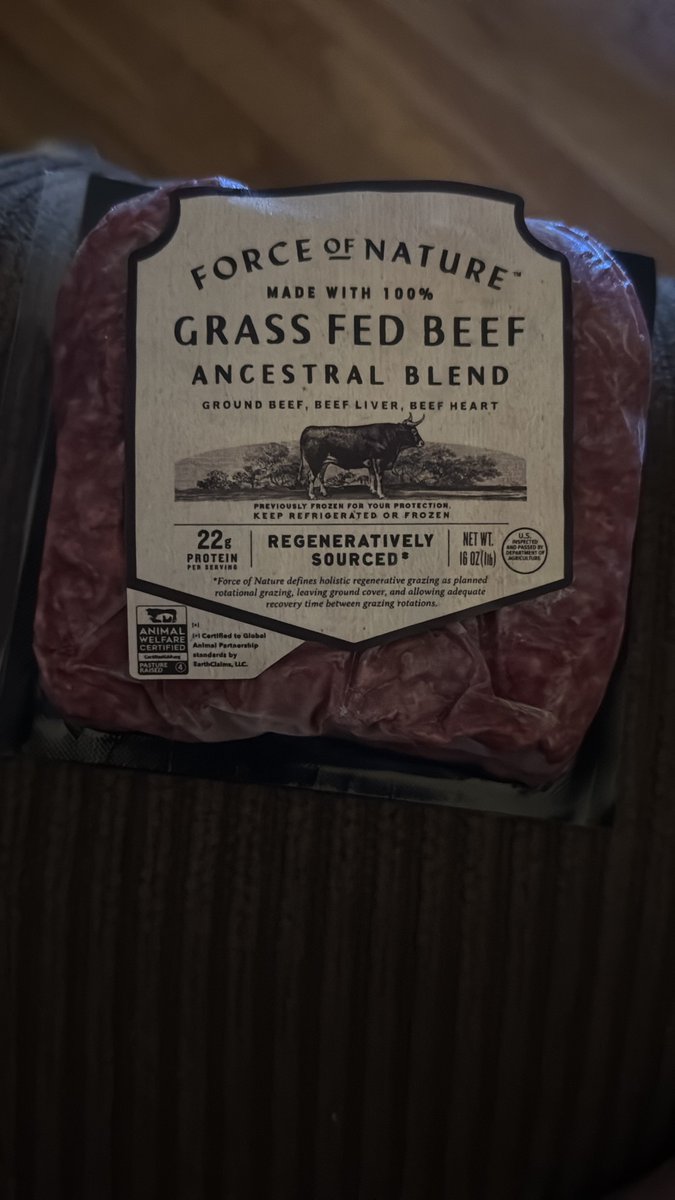 Matt24Schroeder's tweet photo. Best quality ground beef you’ll find in a grocery store — though I still prefer local farms. https://t.co/3dho1cH8JR