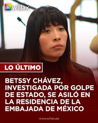 es mensaje para los zurdos caviares rojetes q paran defendiendo al analfabeto de pedro castillo, se susurran en la justicia pero ni bien ven un vacio en la norma se fugan como la pinky zurda de betsy a la embajada de mexico comunista, pidiendo asilo que asco nuestra justicia