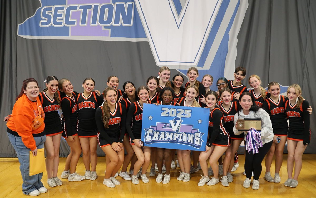 🏆✨ Your 2025 Class B Game Day Cheerleading Champions — Churchville Chili! ✨🏆
They’ve earned their spot at the NYSPHSAA State Championships this Sunday, representing Section V with pride and passion! Let’s hear it for Churchville Chili! 💪📣💙 #SectionV #GameDayChamps