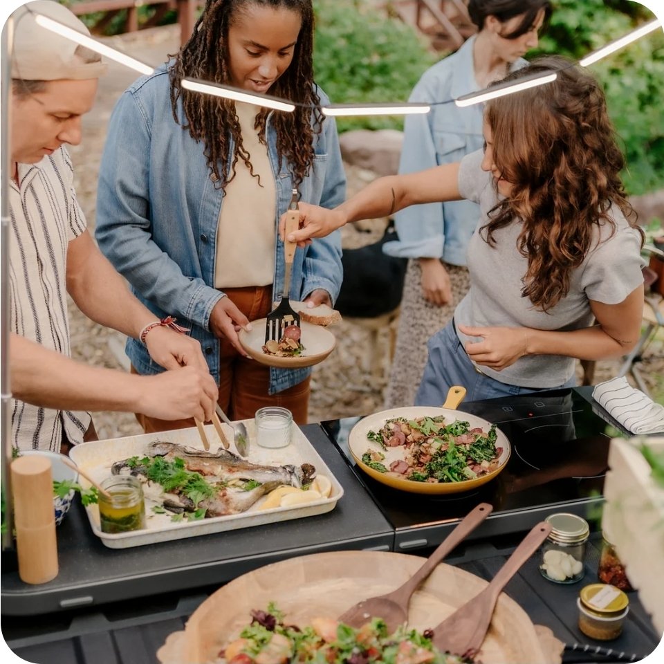 If I could somehow gratefully land 1 more Rivian referral, I'd grab the travel kitchen and adventure on!