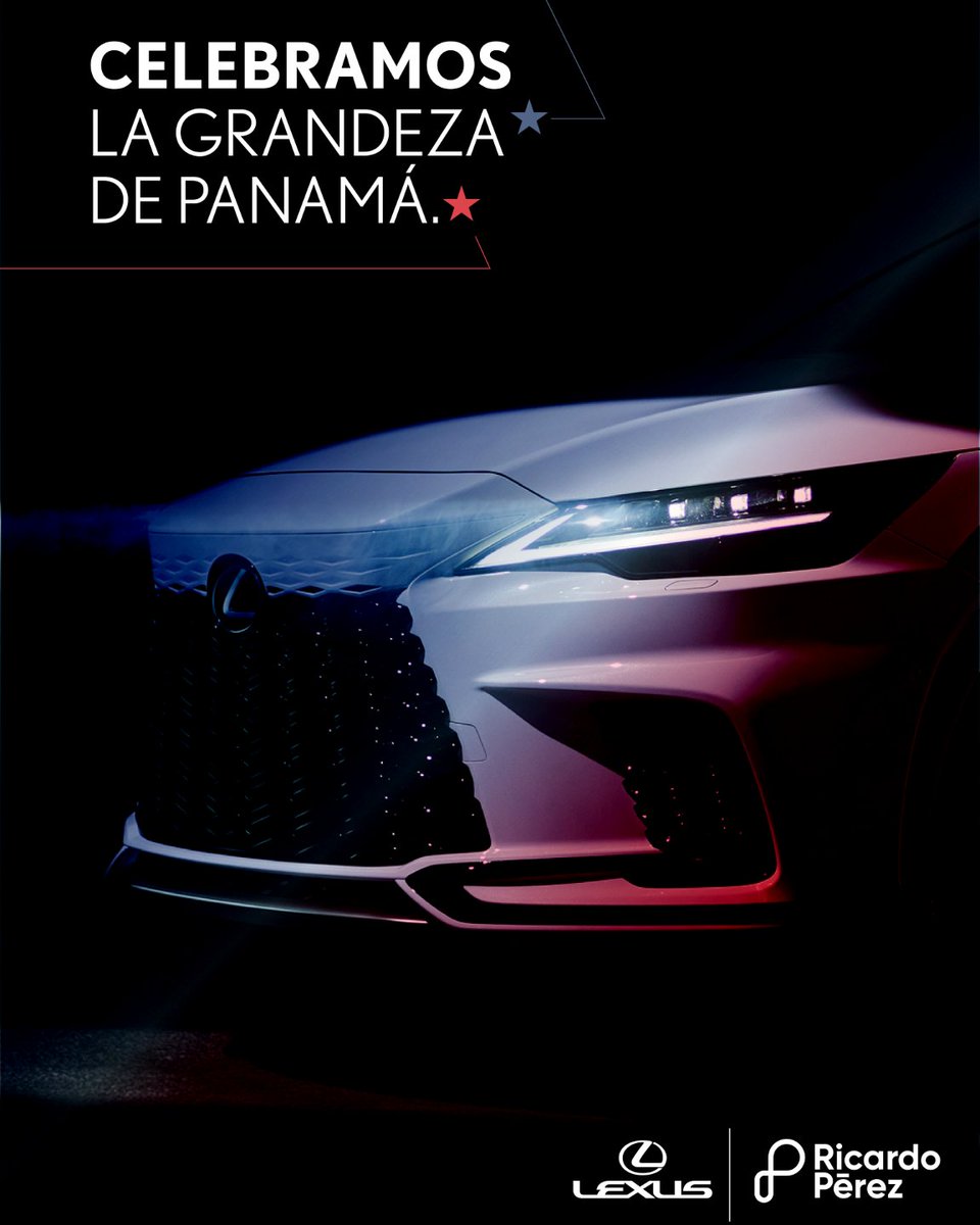 Lexusrp's tweet image. Este mes, celebramos la historia que nos define. 🇵🇦

Un homenaje a Panamá y al espíritu que nos impulsa a avanzar.

#SienteteLexus