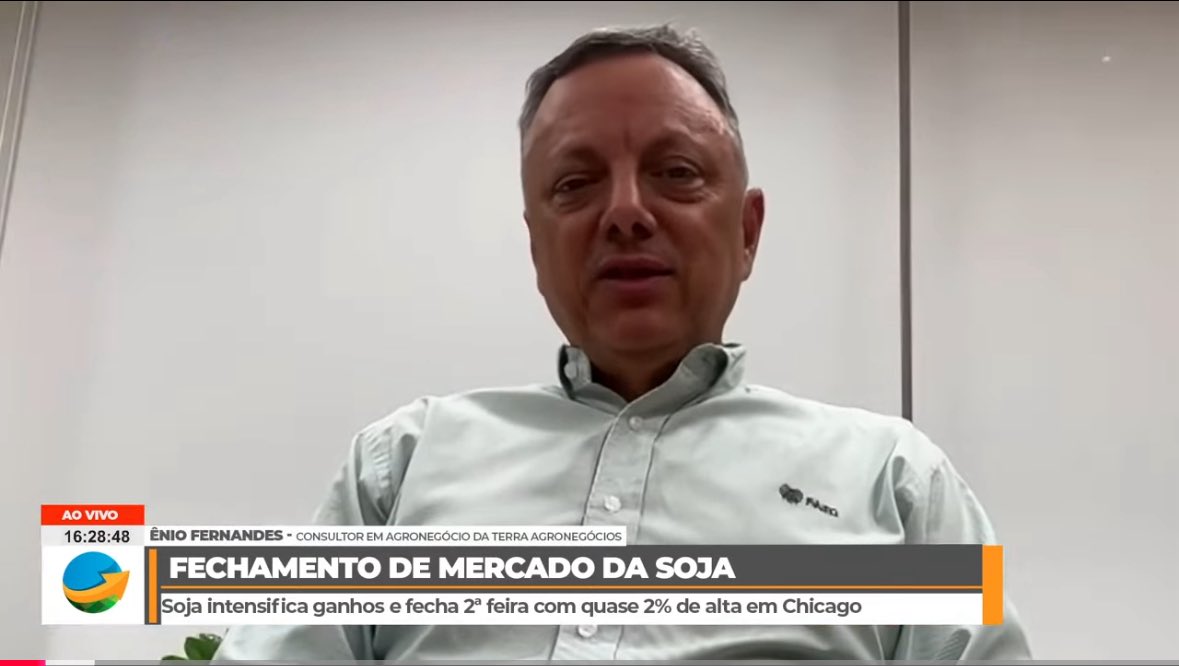 EnioFernandes's tweet photo. Soja fecha com quase 2% de alta em Chicago nesta 2ª e segue dando chance... https://t.co/jrXI2zDt1E via @YouTube https://t.co/xADZ3UiHXV