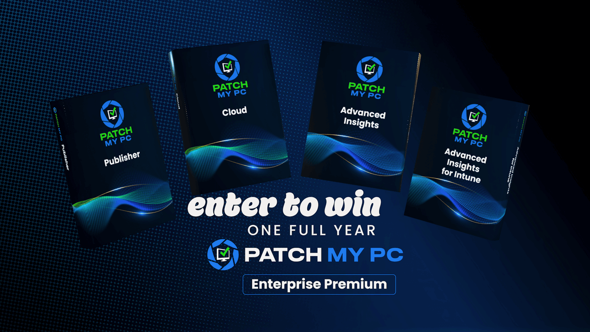PatchMyPC's tweet image. Your origin story starts now. Register for a live demo. Save your team. Win #PatchMyPC Premium free for a year. Cape optional 🦸‍♂️ 

Watch to learn more ➡️ bit.ly/3LeZvT7

Book a live demo and enter to win 👉 bit.ly/47ByHDU

#BeThePatchHero #ITCommunity #ConfigMgr…