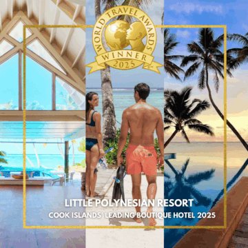PacTourismOrg's tweet image. Little Polynesian Resort has been voted Cook Islands’ Leading Boutique Hotel 2025 🌺✨
A proud moment for Rarotonga — celebrating luxury, culture, and authentic Polynesian hospitality at its finest.
🔗 ow.ly/3XeN50XmcE2
#CookIslands #SPTO #OursIsYours