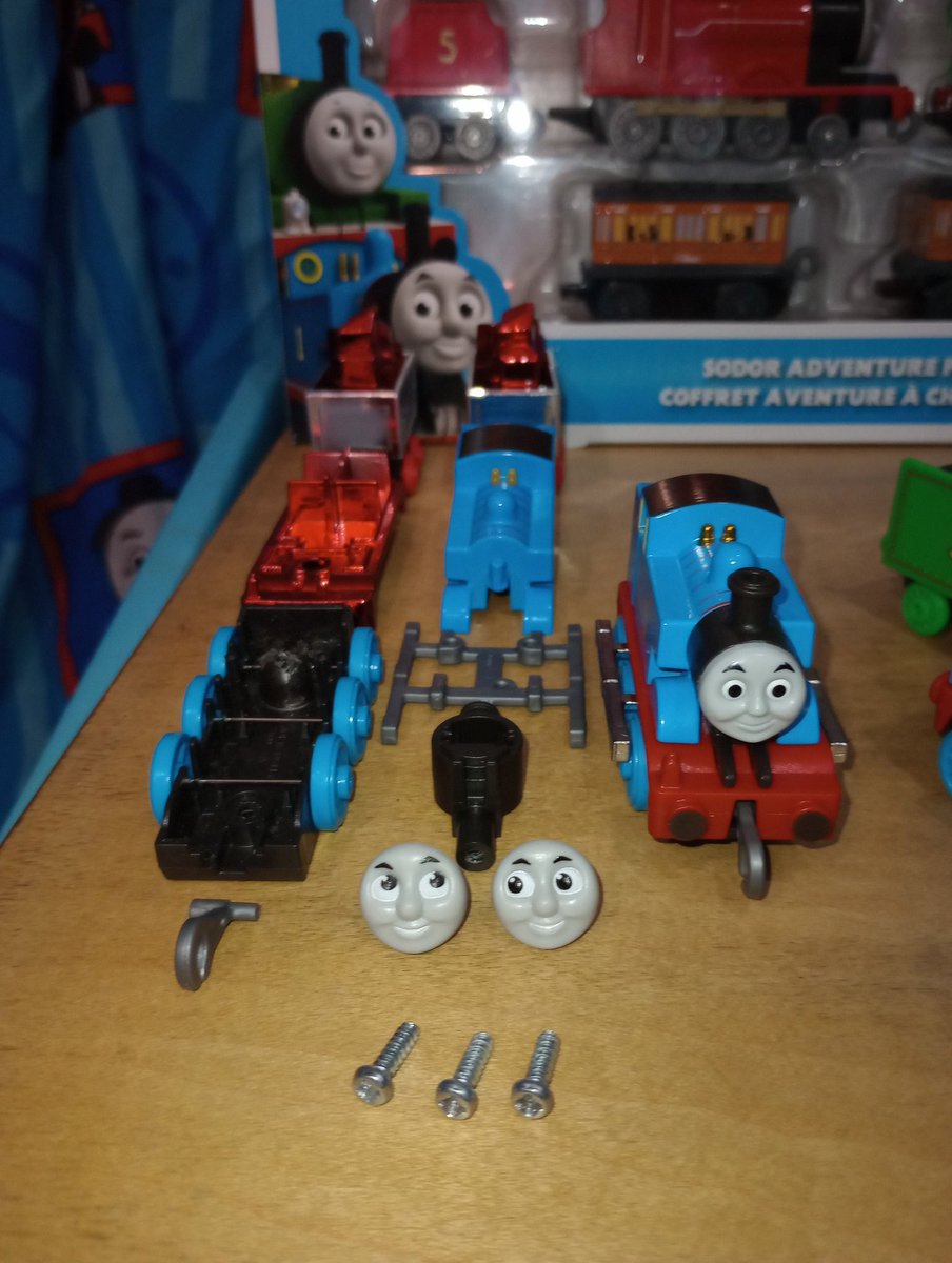 ThomasFan1945Pr's tweet image. My Complete 2025 Thomas &amp;amp; Friends - Metal Collection Diecasts

I have all the variants, including the Railway Series Storybook, Ruby Red and the Walmart Exclusive Thomas Variants.

Not sure if I&apos;ll get the other single packs or not.
#ThomasandFriends
#Thomas80
#Mattel
#Mattel80
