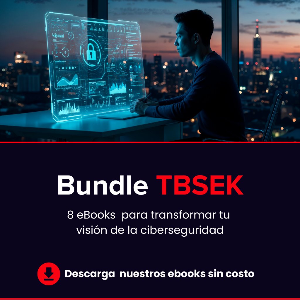 Ocho eBooks, una sola misión: ayudarte a tomar mejores decisiones de ciberseguridad. Aprende a identificar riesgos, responder ante incidentes y crear una estrategia sólida.
Descárgalos:  ebooks.tbsek.mx/Bundle

#TBSEKProtege #CiberseguridadConTBSEK #AliadosEnCiberseguridad