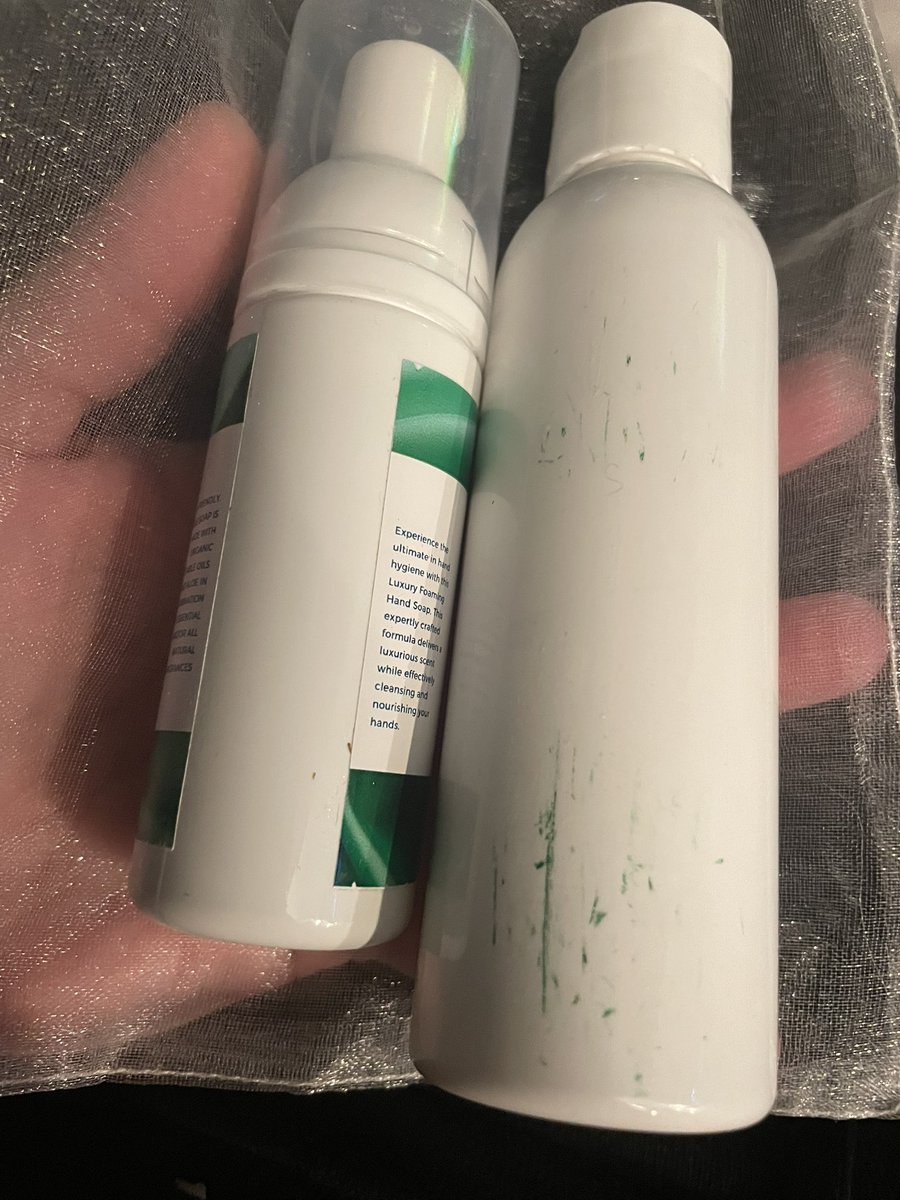 lol I've never gotten a gift from a company that actually made me feel like they hated me. 😅
No ingredient list, it's opened/seal isn't sealed, looks like it's been rolling around a junk drawer, their brands rubbin off. (not a skincare company)

<a href="/VaderCapital/">Vader Mountain Capital</a> thaaaankss ...?