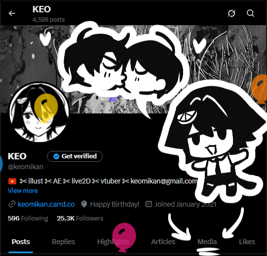 it's my birthday today look at my joongdok arts thank u and you're welcome