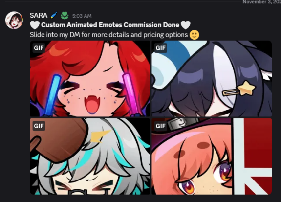 haetchi22's tweet photo. Someone informed me that someone is stealing my art and trying to make money from it. Thats not me, please be careful! https://t.co/s4xW6gpf3C