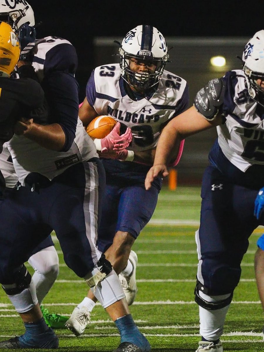 adrianhatty's tweet image. Concussion from the game last week means high school football is finished for me. 
But it won’t be the last time you see me on the field. Promise that. 
#TMHS #BeCats #CollegeFootball