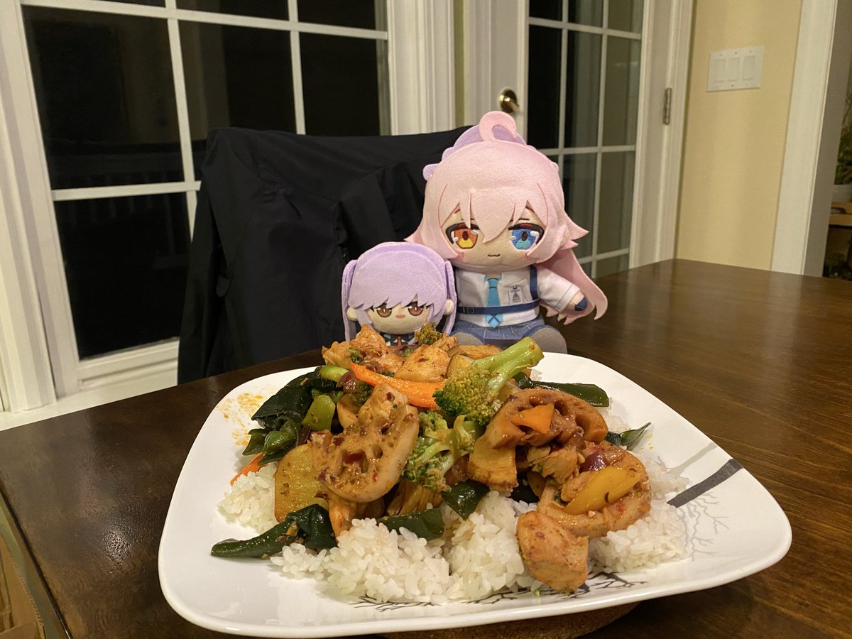 Per request by <a href="/kuwanger12/">USS Essex</a> and Essex is behaving well. She is joining in at the dinner table. Never kill yourself